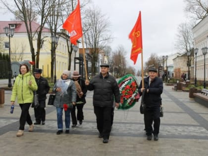 День Октябрьской революции в Данилове