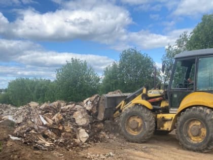Ликвидация свалки в Никитской слободе