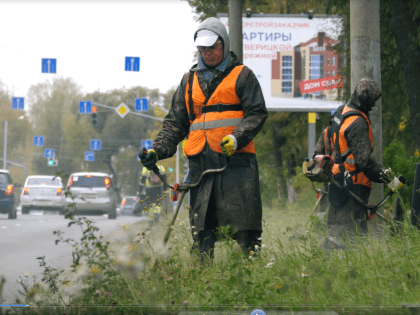 Уборка города. САХ, Заволжский район