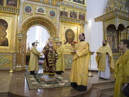НЕДЕЛЯ ТОРЖЕСТВА ПРАВОСЛАВИЯ. БОЖЕСТВЕННАЯ ЛИТУРГИЯ В УСПЕНСКОМ СОБОРЕ