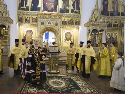 ВСЕНОЩНОЕ БДЕНИЕ В КАНУН НЕДЕЛИ ТОРЖЕСТВА ПРАВОСЛАВИЯ