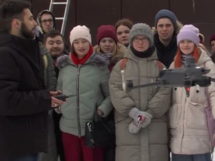 Студентам ярославского педагогического университета рассказали про дроны и провели мастер-класс