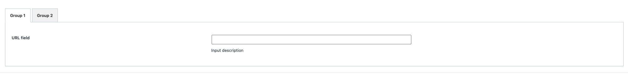 Tabs Fullwidth Preview