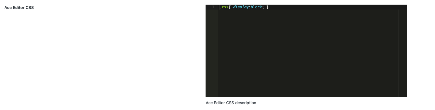AceEditor CSS Preview