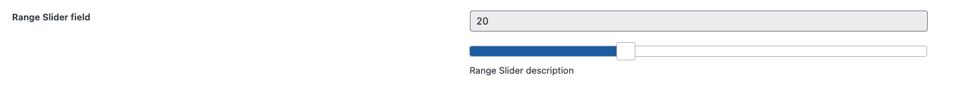 Range Slider Preview