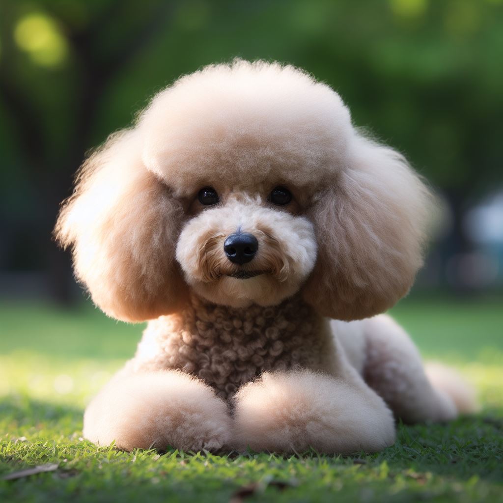 Poodle dog