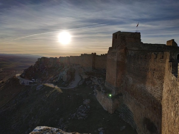 Fotografía de Gormaz que muestra ruinas.