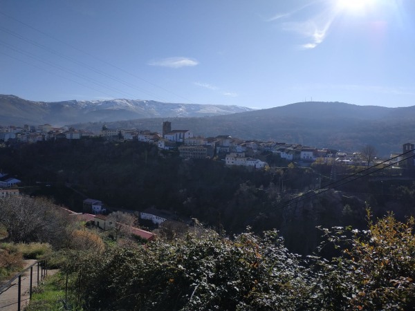 Fotografía de Béjar que muestra montaña.