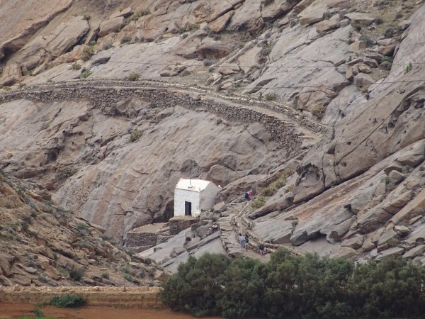 Fotografía de Betancuria que muestra ruinas.
