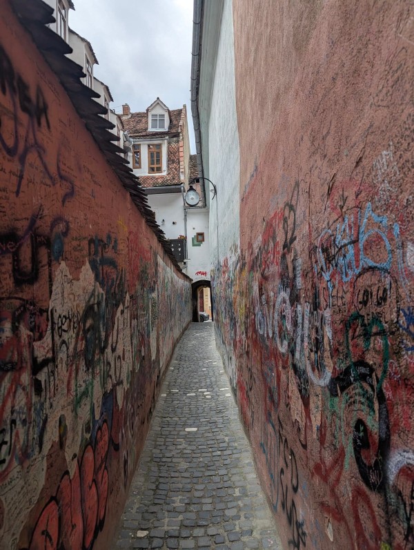 Fotografía de Zona Metropolitană Brașov que muestra ciudad, ruinas y monumento.