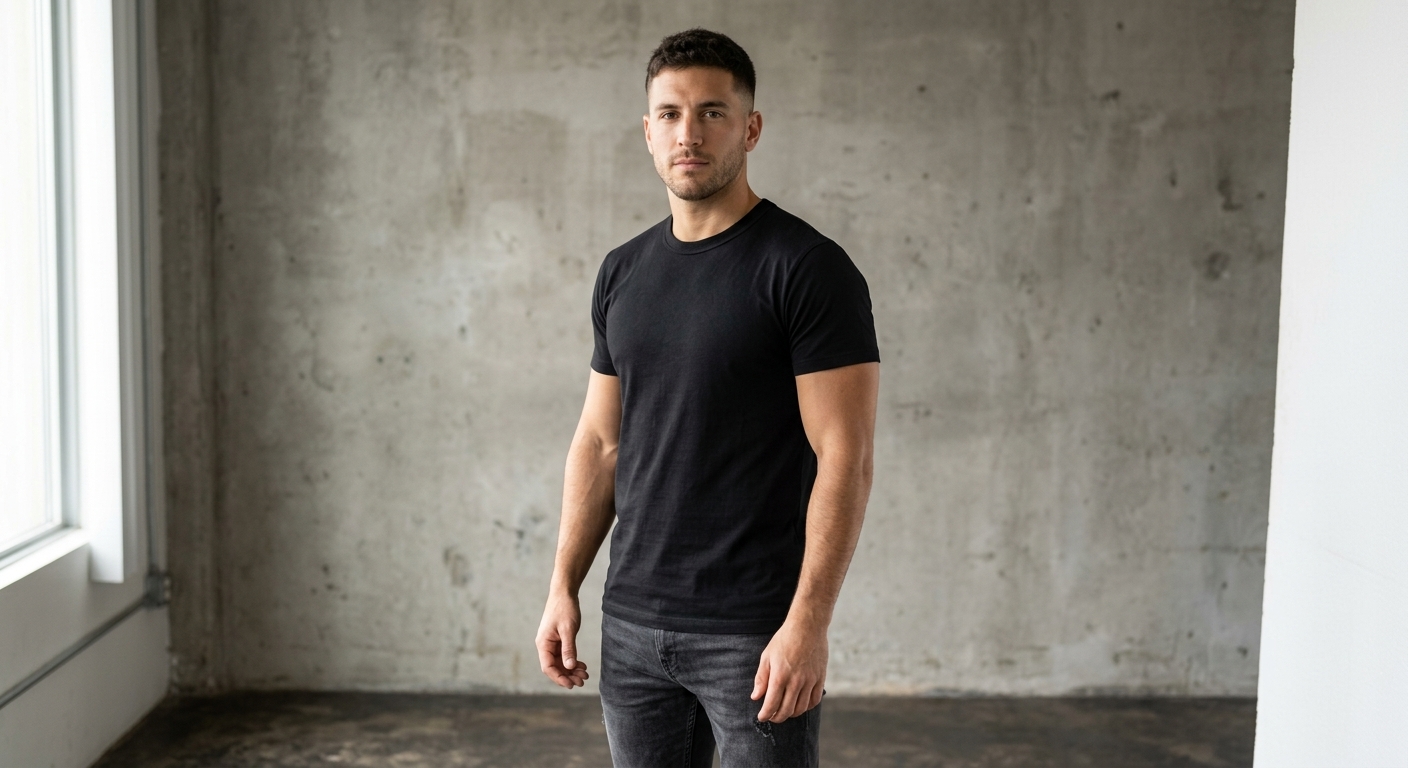 Remera b&aacute;sica de algod&oacute;n Nomad