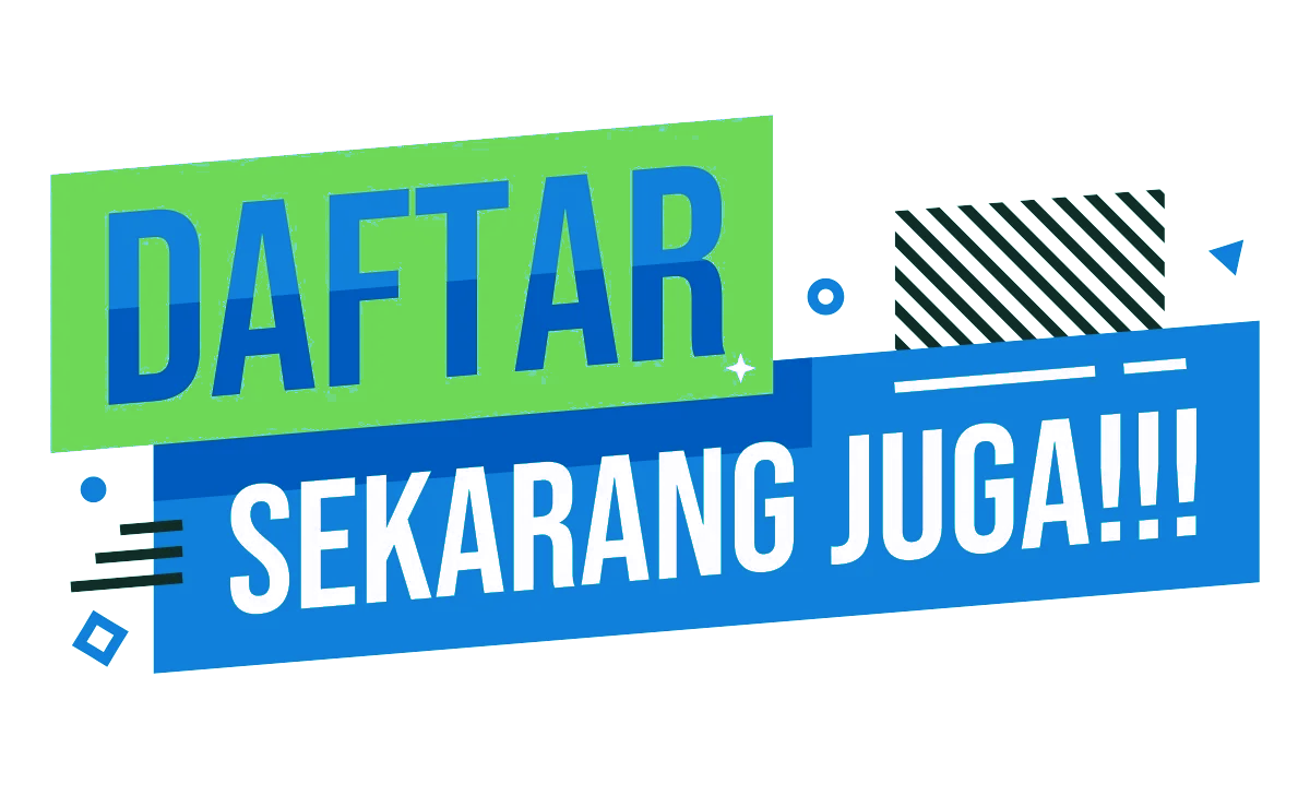 Logo lowongan kerja bergaya minimalis dengan huruf P berwarna merah dan biru