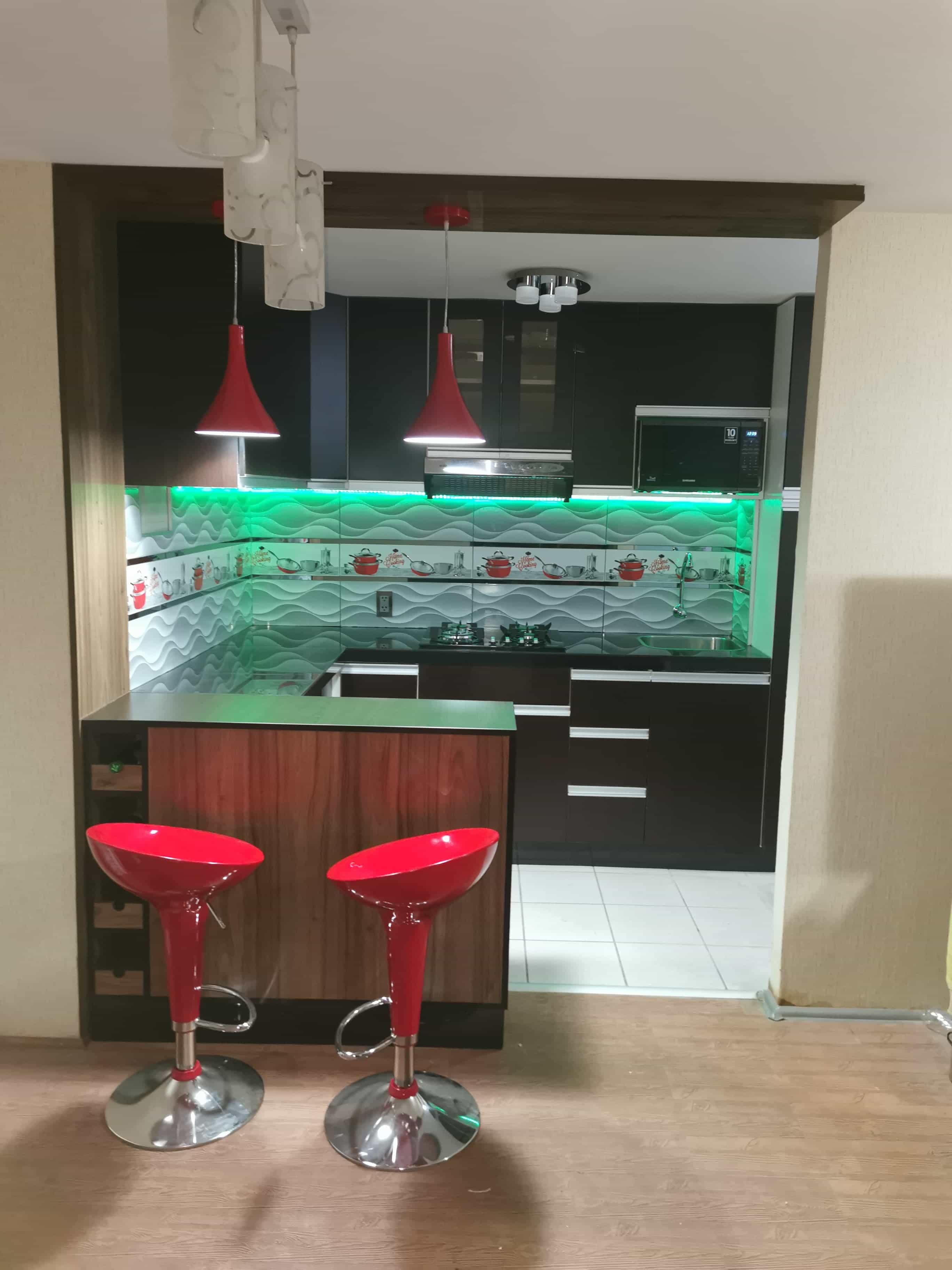 mueble de melamine para la cocina