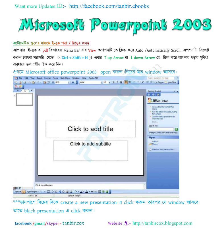 MS Microsoft Power point Xclusive Tips by tanbircox   pdfbd.pdf