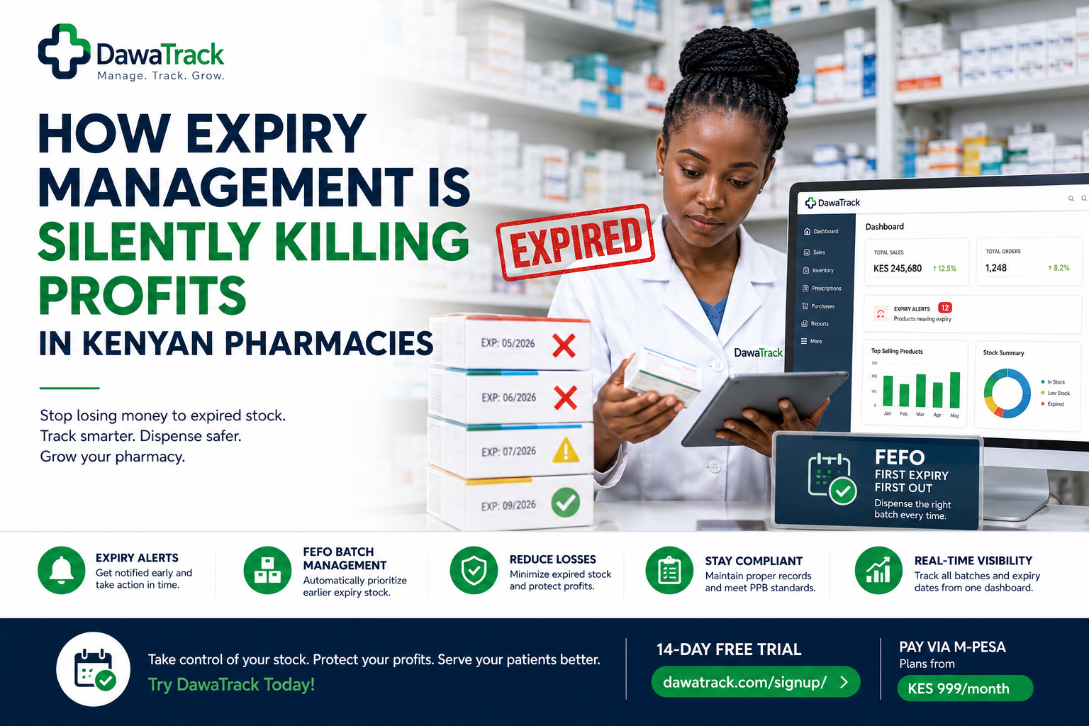 How Expiry Management Is Silently Killing Profits in Kenyan Pharmacies