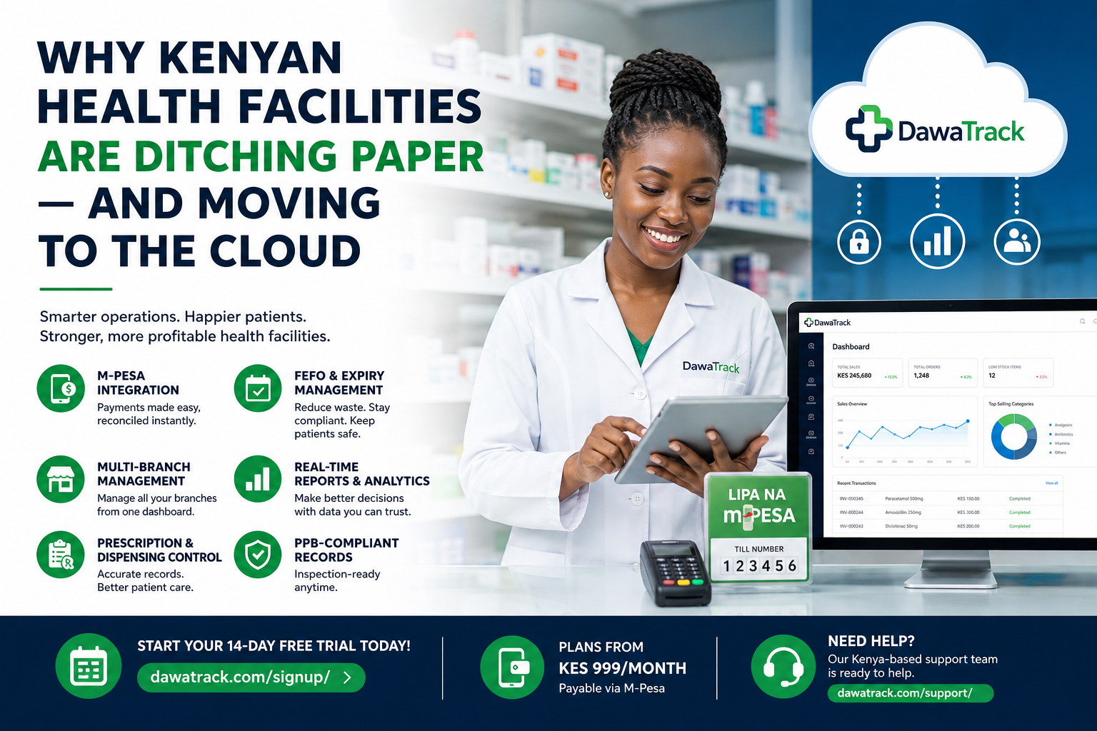 Why Kenyan Health Facilities Are Leaving Paper Behind — and Moving to the Cloud