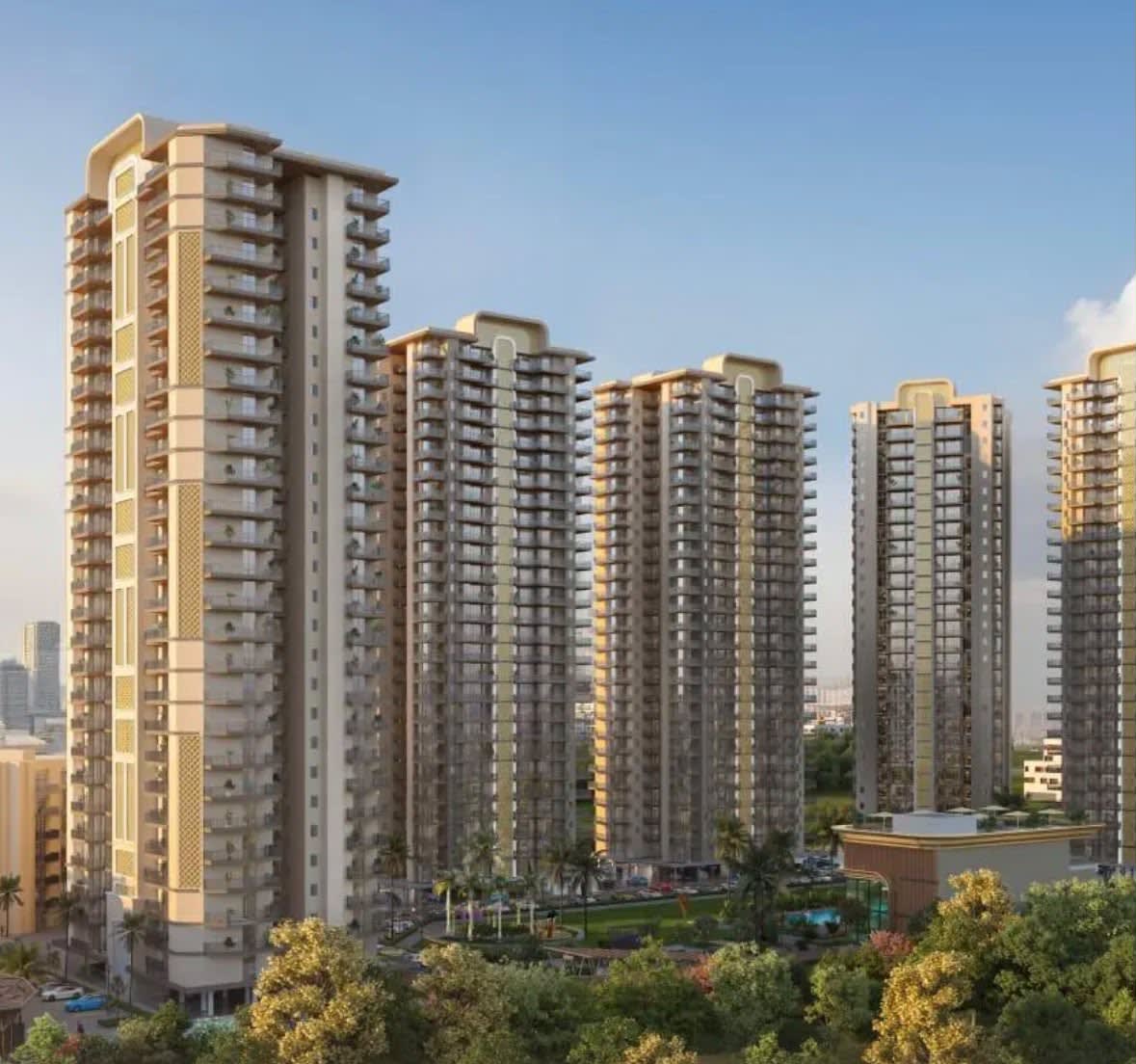 3 BHK Semi-Furnished Apartment for Sale in Zirakpur near Chandigarh