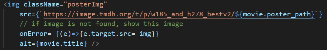 code used to replace error image