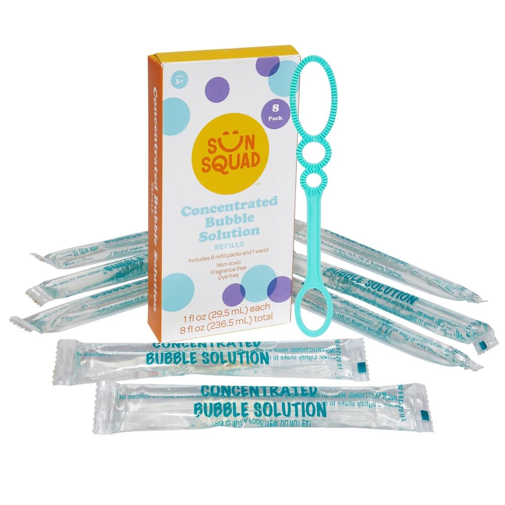 8pk Concentrated Bubble Solution Refills - Sun Squad™