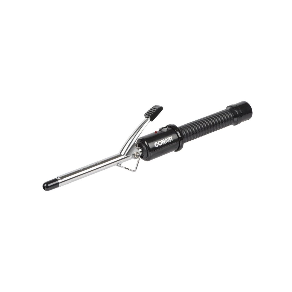 Conair CD80NC Instant Heat 1/2-Inch Curling Iron, 1/2-inch barrel produces spiral curls – for short to medium hair, , 30-second instant heat up, Dual voltage, Multi-layer technology barrel