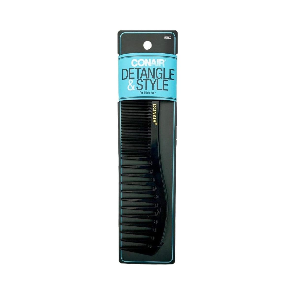 Conair Dual-Sided Wide Tooth Comb - All Hair - Black