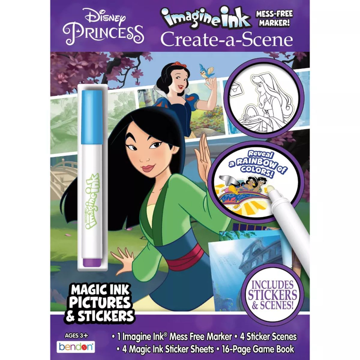 Disney Princess ImagineSticker Scenes