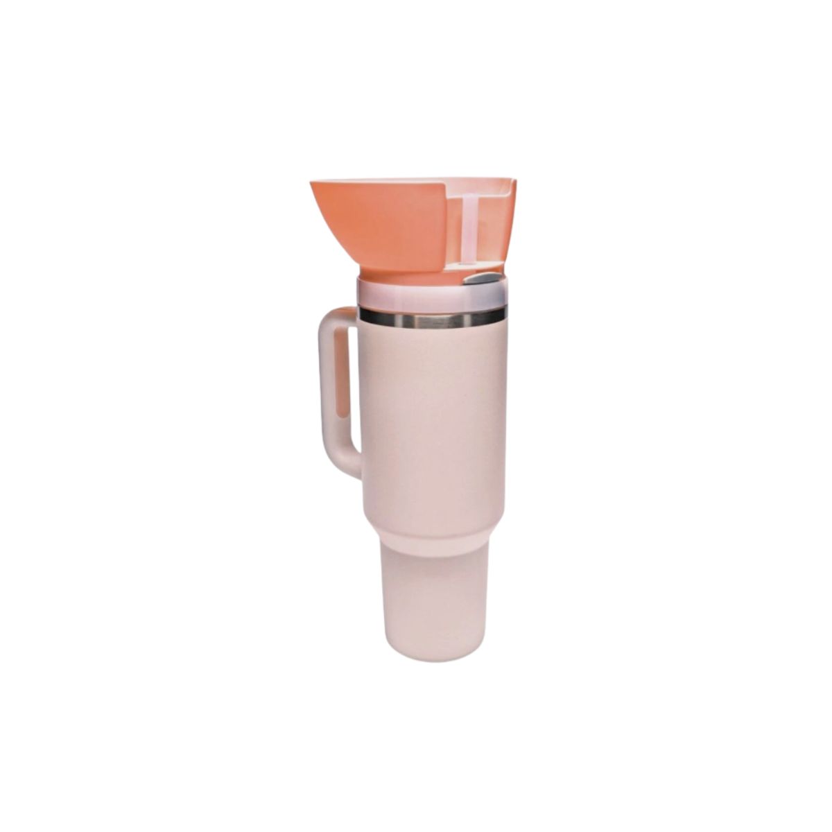 Pink Water Bottle Snack Bowl