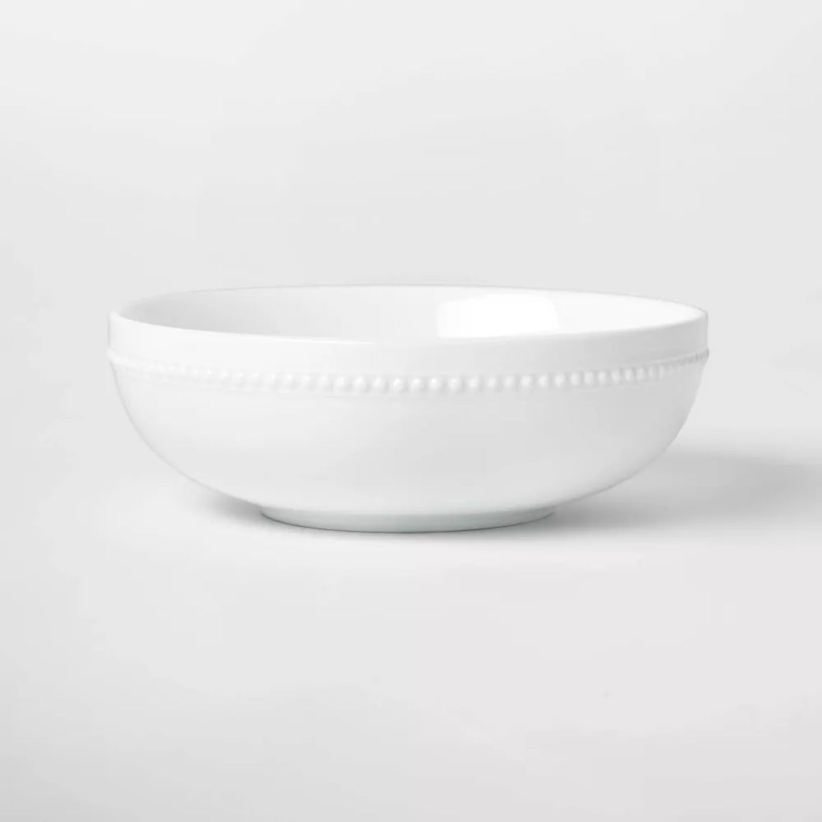 9 x 5oz Porcelain Beaded Dip Bowl White - Threshold™