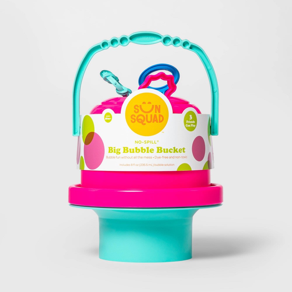 No Spill Big Bubble Bucket - Sun Squad™