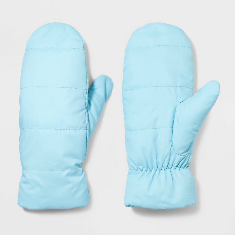 Puffer Mittens - A New Day™ Blue
