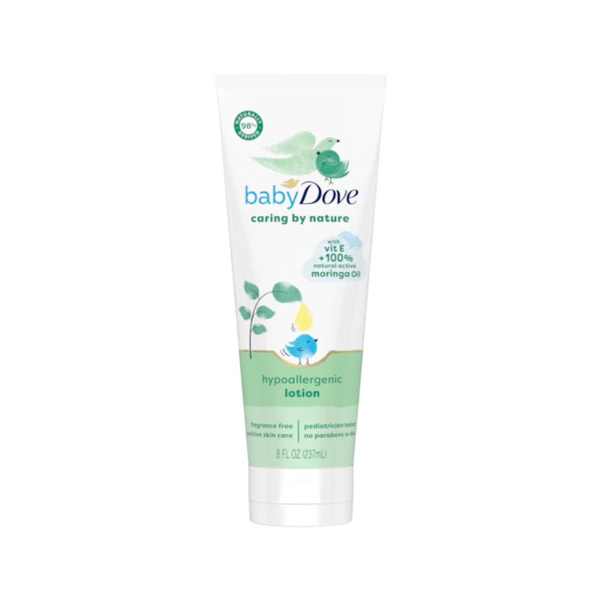 Baby Dove Caring by Nature Hypoallergenic Lotion - 8 fl oz