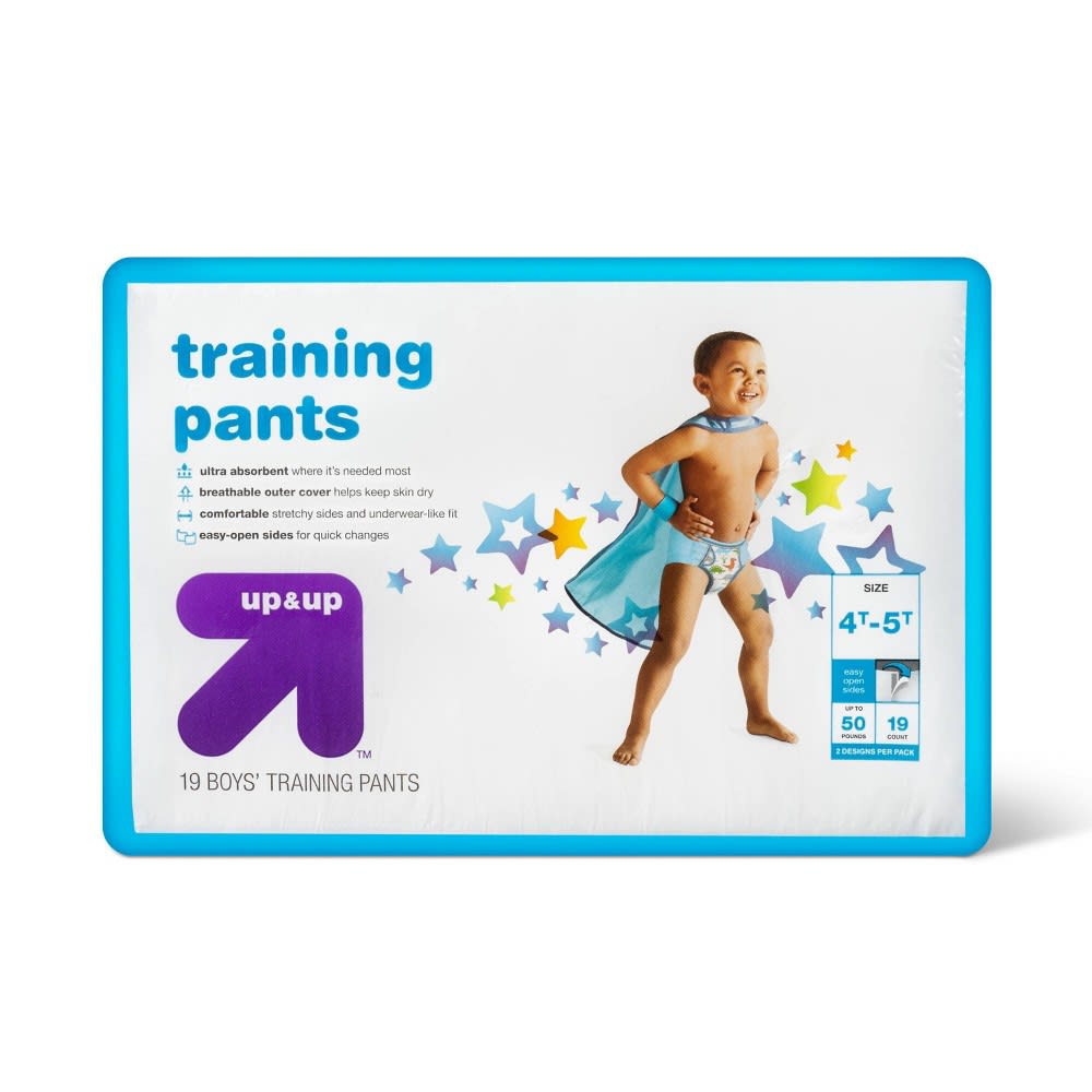 Boys' Training Pants Jumbo Pack - 4T-5T - 19ct - up&up™