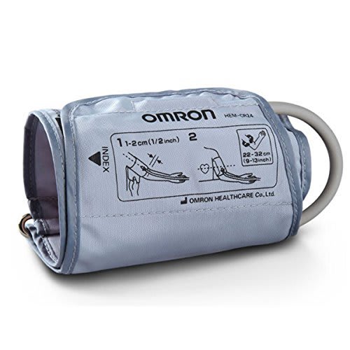 Omron Upper Arm home Blood Pressure D-ring cuff 9" to 13" w/2 cuff plugs for (BP710) (BP742) (HEM432C) (HEM-705CP) (HEM 711AC) (HEM712) (HEM712CLC)