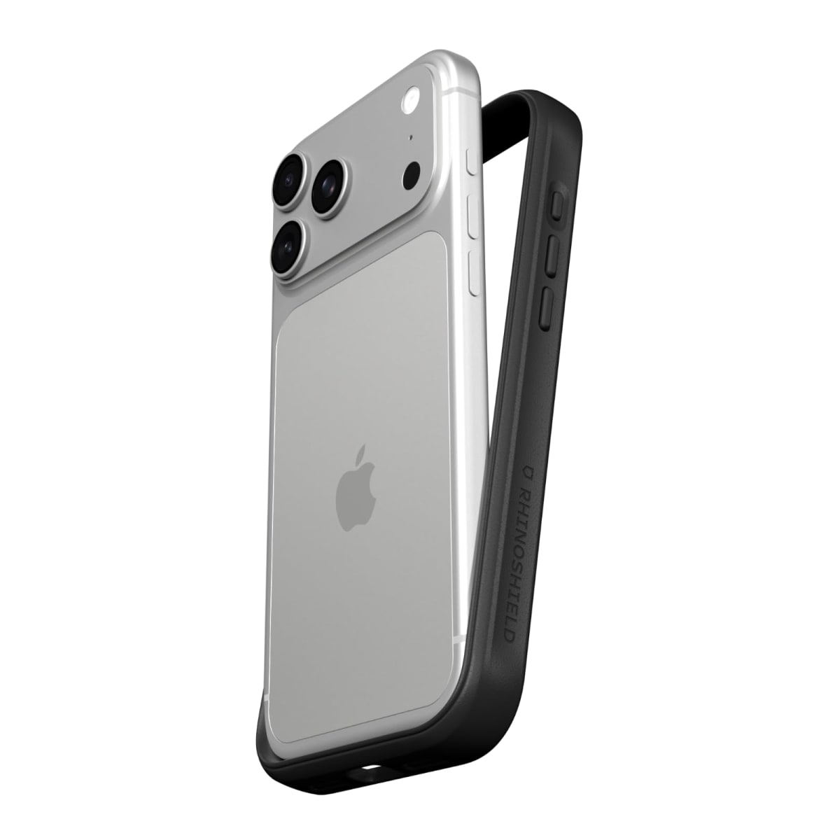 RHINOSHIELD Phone Case Compatible with iPhone 17 Pro Max | Mod NX - Modular Protective Bumper Case Without Backplate, Slim Design, Shockproof with Military Grade Drop Protection - Black