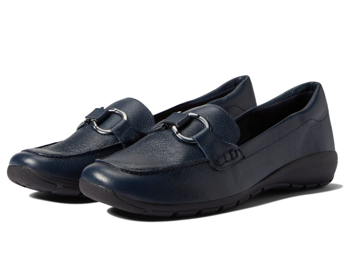 Easy Spirit Devitt Women's Slip On, Dark Blue, 10.5