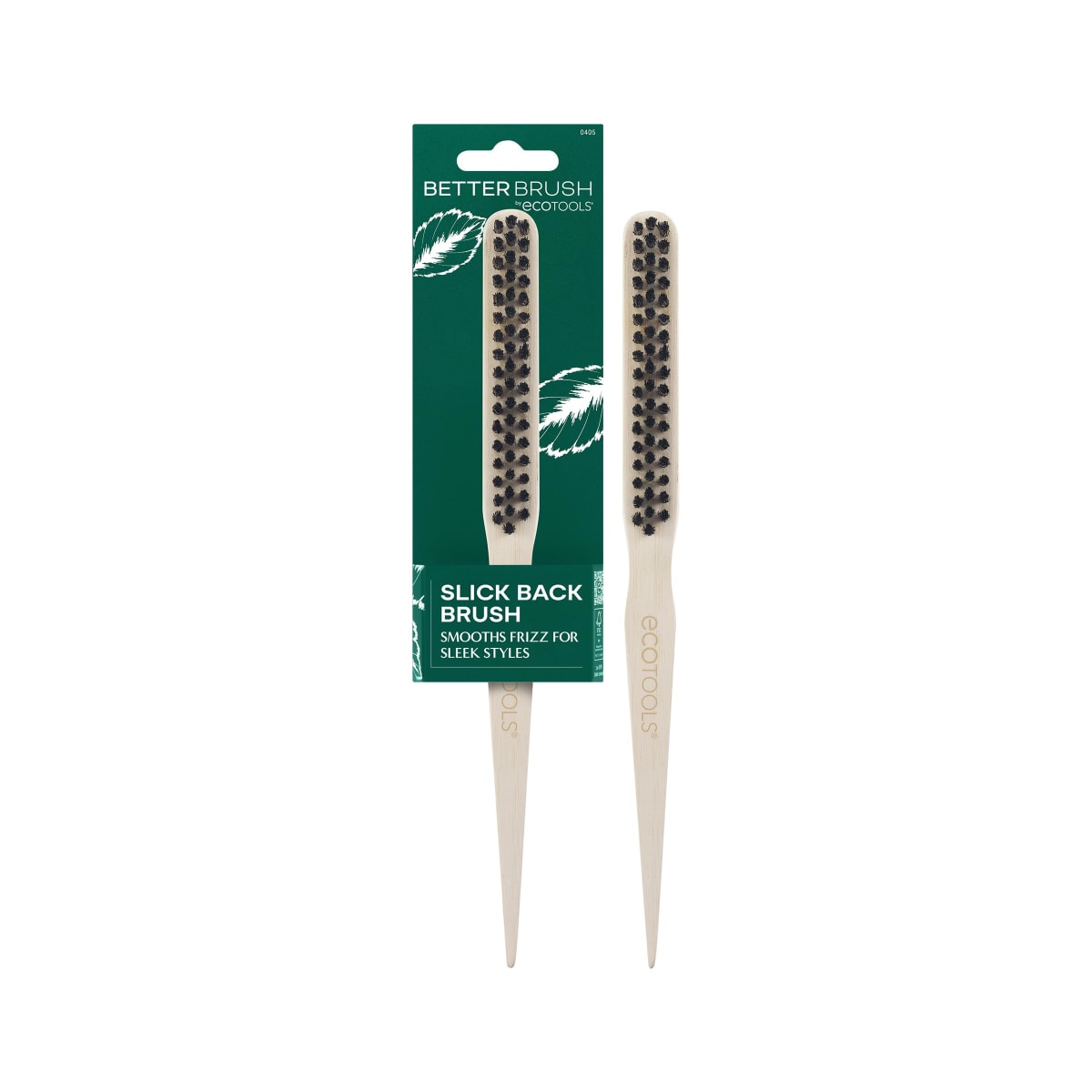 EcoTools Slick Back Hairbrush, 1 Count