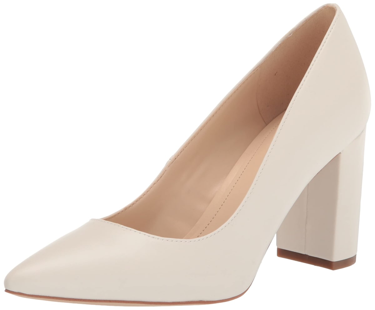 Marc Fisher Women's Viviene Pump, Chic Cream 150, 7.5