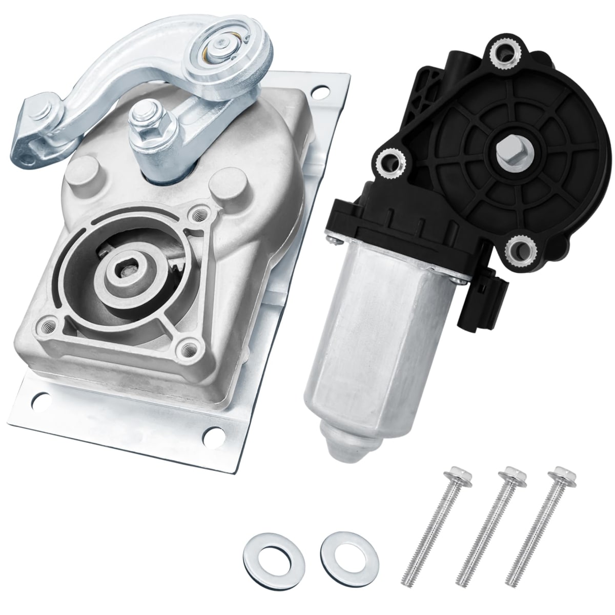 379160 RV Gear Box Linkage A with 676061 Entry Step Gear Motor, fit for Lippert Kwikee Electric Steps Series 22 23 28A 30 32 33 34 35 36 38 40, Replace# 1101425 1101428 379147 366043 214-1001 369506
