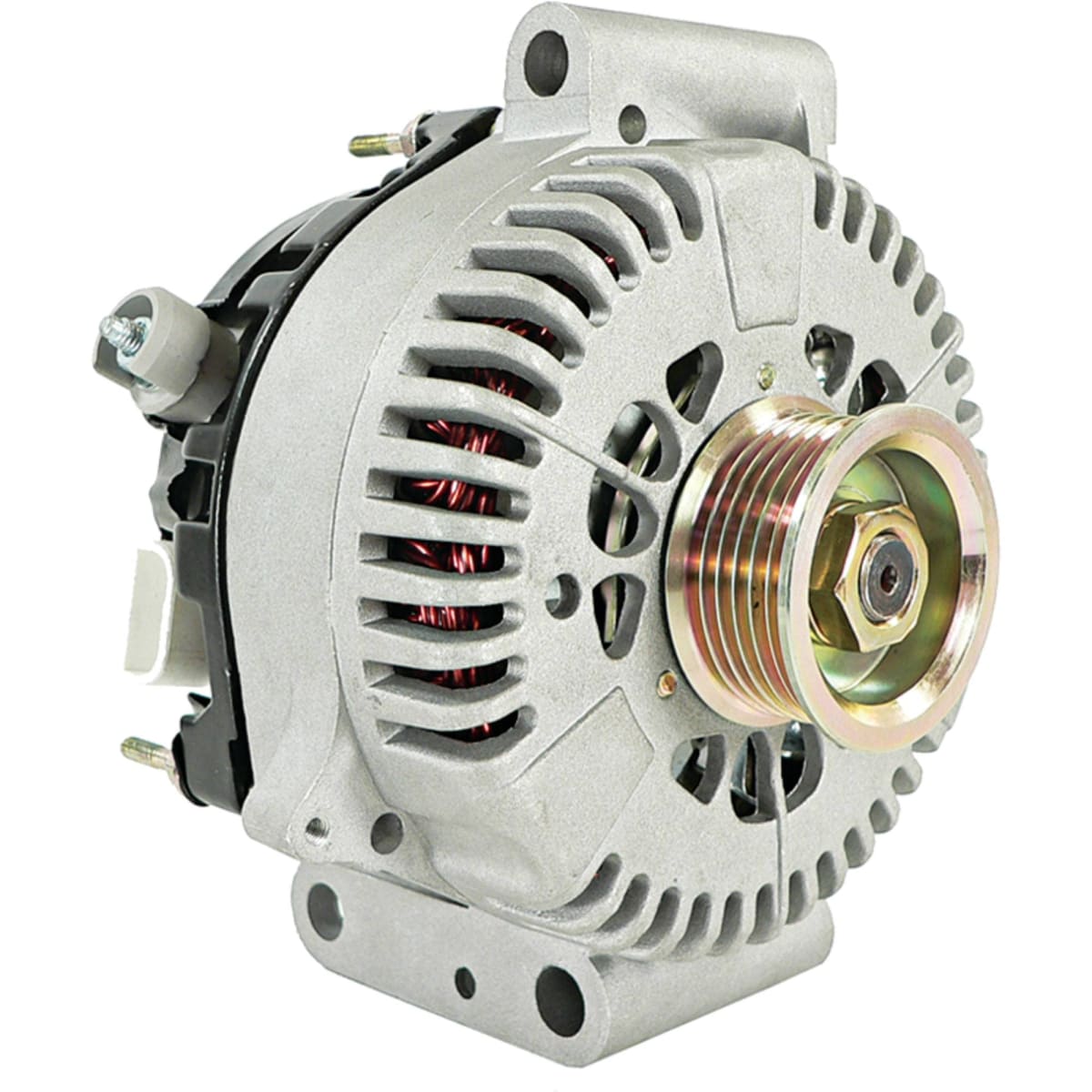 DB Electrical AFD0132 New Alternator For 2.0L 2.0 2.3L 2.3 L4 Ford Focus 05 06 07 2005 2006 2007 At California 5S4T-10300-CA 5S4T-10300-CB 5S4Z-10346-CA 5S4Z-10346-CB 6S4T-10300-CC 6S4Z-10346-CA 8511