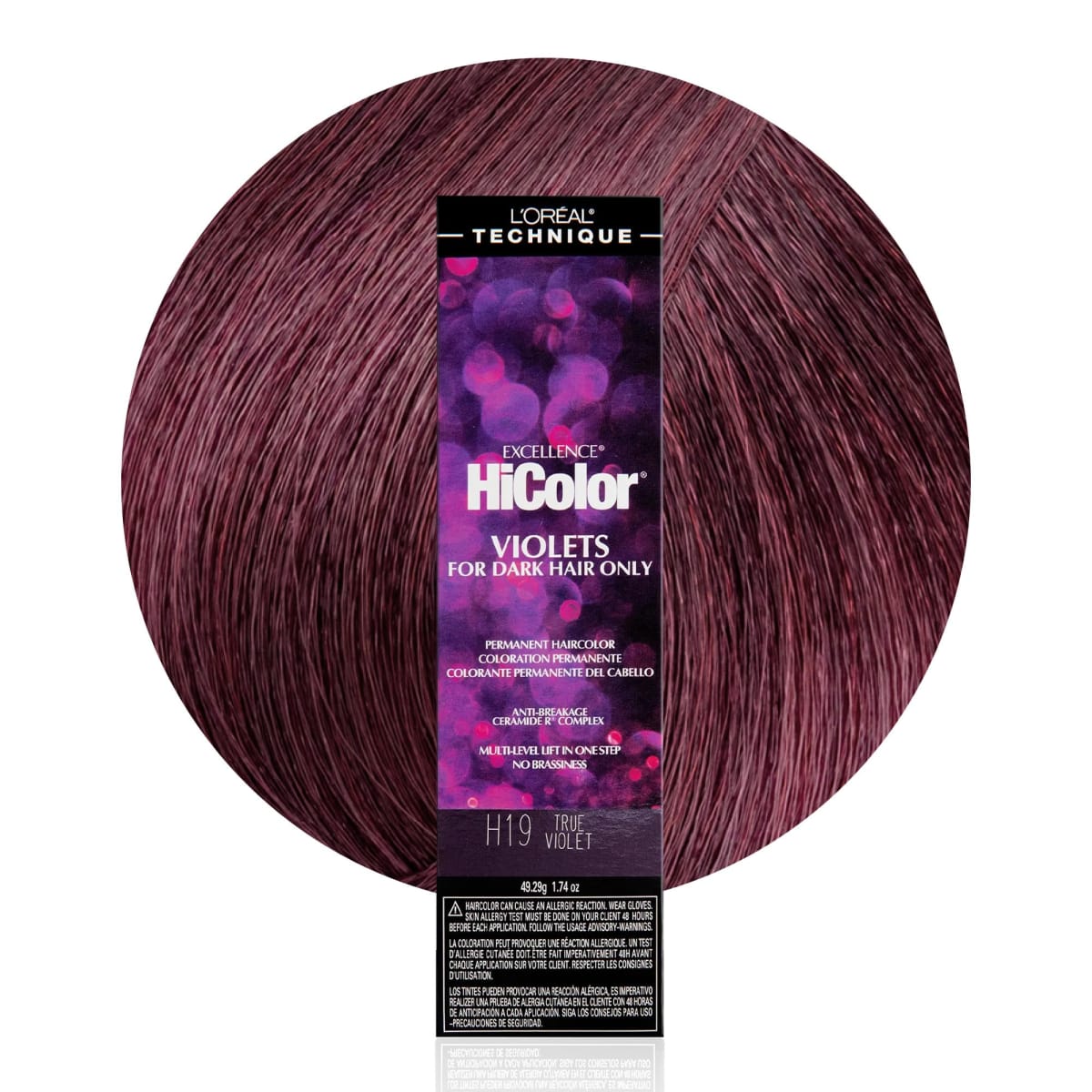 L'oreal Paris Excellence Hicolor Permanent Hair Color, True Violet