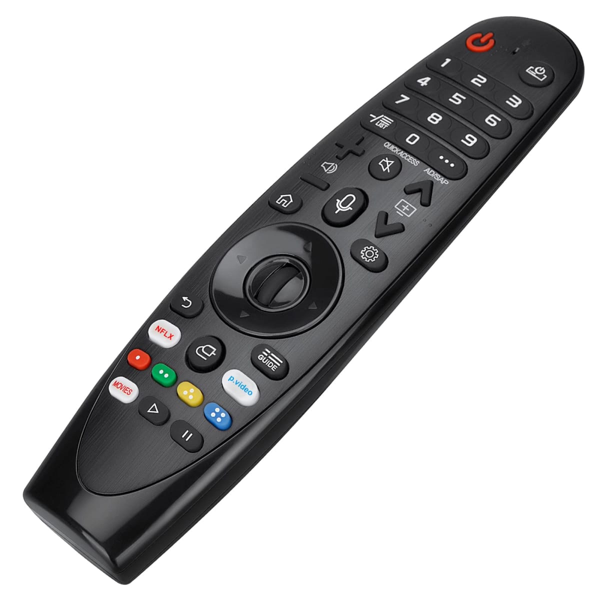 Voice Magic Remote AKB75855501 for LG OLED QNED NanoCell Webos Smart TV Magic Remote Control Replacement AN-MR20GA MR19BA MR21 MR22 MR23 MR24 GA GN GC MR18BA MR650A, with Pointer Function