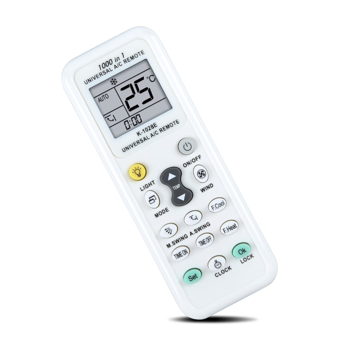 Universal K-1028E Air Conditioner Remote LCD A/C Conditioning Controller 1000 in 1 for Mitsubishi Toshiba HITACHI FUJITSU GREE ELECTROLUX SANYO AUX Daewoo LG Sharp Samsung HAIER Huawei Air Condition