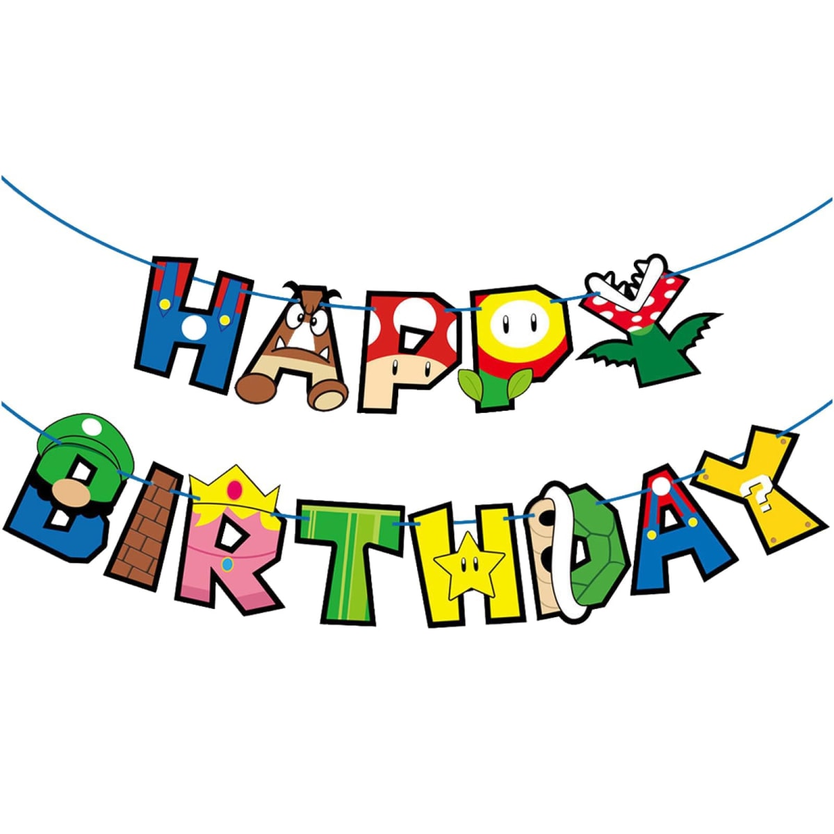 Birthday Banner Game Theme Party Decorations Game Theme Banner Colorful Graphics for Gaming Fans Birthday Party Decorations Theme Gamer