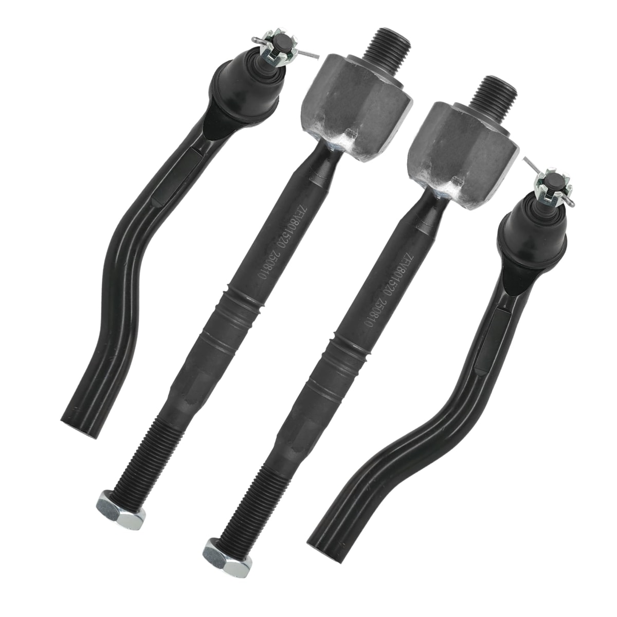 ASTARPRO 4pcs Front Tie Rod Ends Inner and Outer Complete Kit Compatible with 2018-2022 Honda Accord