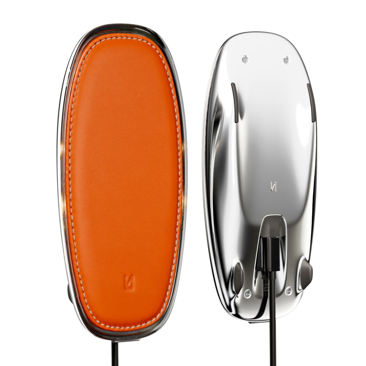 Lunar Artefacts Wireless Charger Solar Sahara Sand Plated Brass