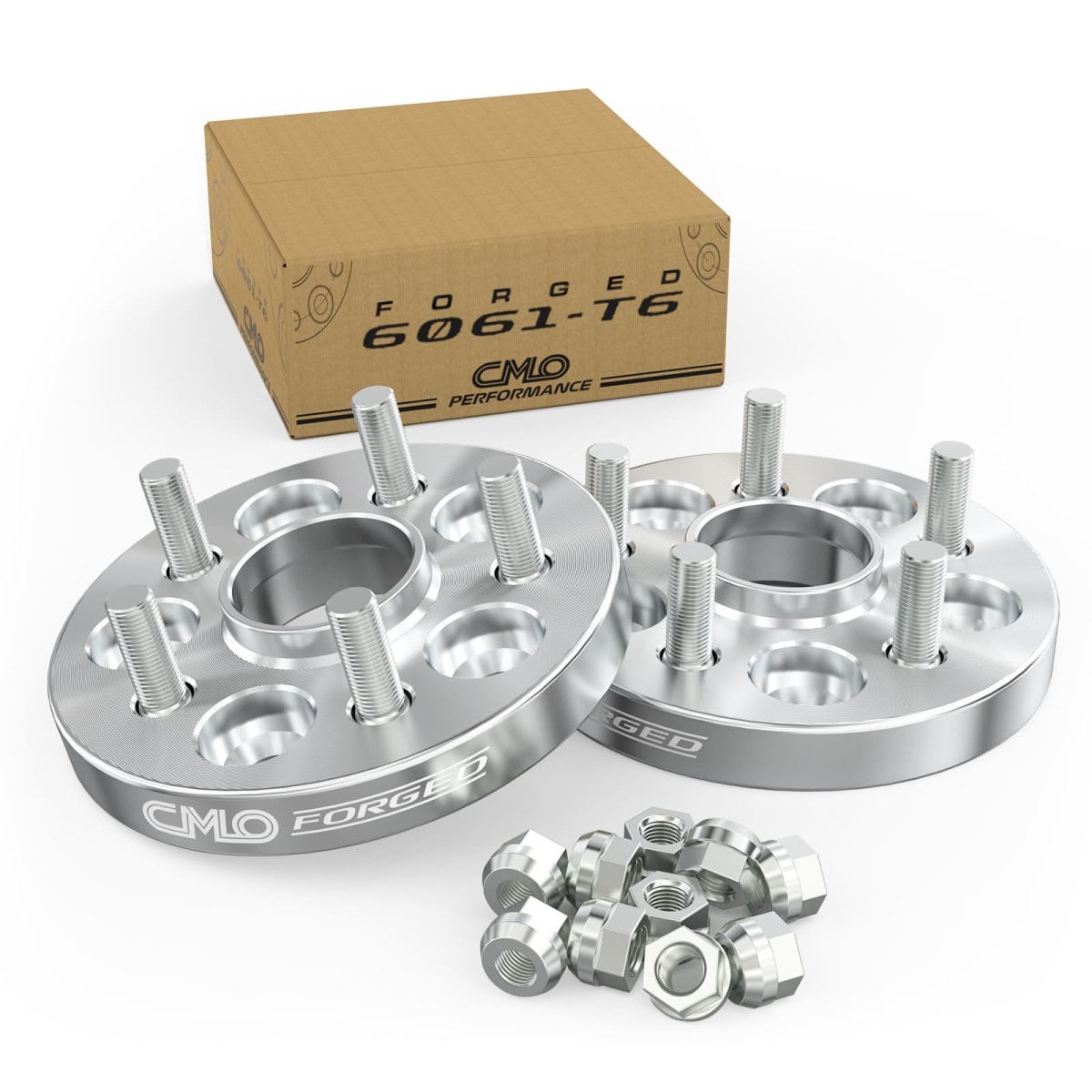 2 Pieces 1" 25mm Hub Centric Wheel Spacers Bolt Pattern 5x4.75 5x120.65 5x120.7 Center Bore 70.3mm Thread Pitch 12x1.5 Studs Compatible for Corvette Firebird Camaro Riveria Eldorado
