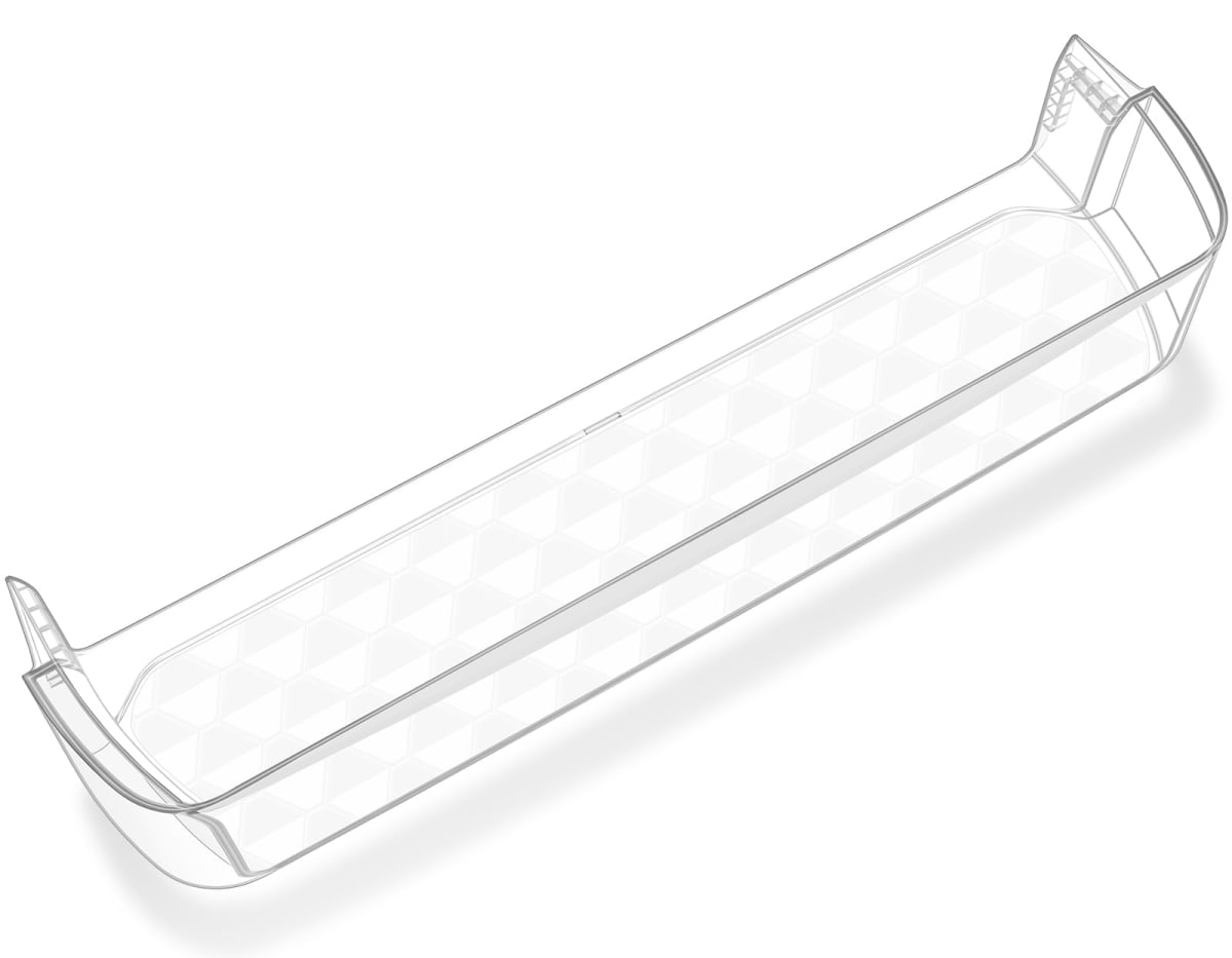 UPGRADED MAN62570401 Door Shelf Bin Compatible with LG Refrigerator Door Shelf Replacement LTCS20030S LTCS20020S LTCS20020W LTCS20020B Shelf, Refrigerator Door Basket Kenmore Refrigerator Door Shelves