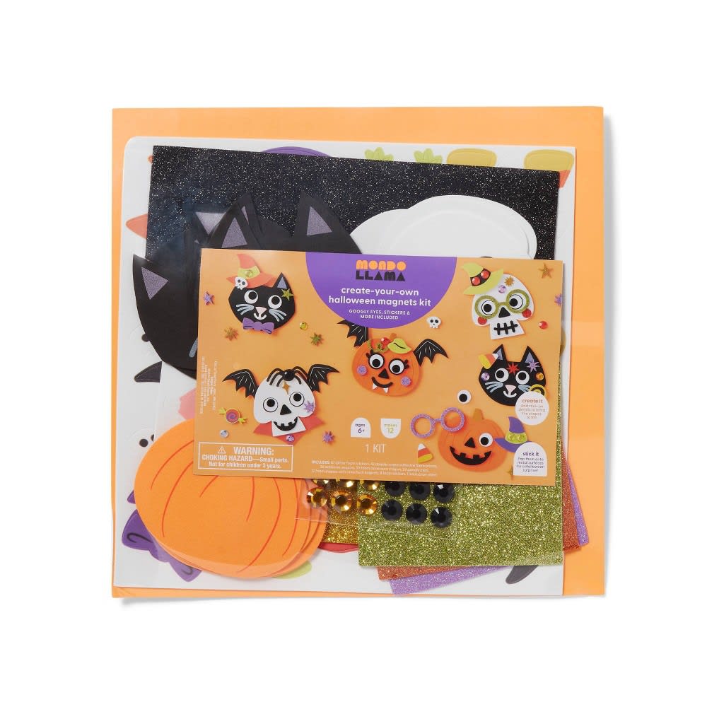 Halloween Foam Platter Magnet Kit - Mondo Llama™