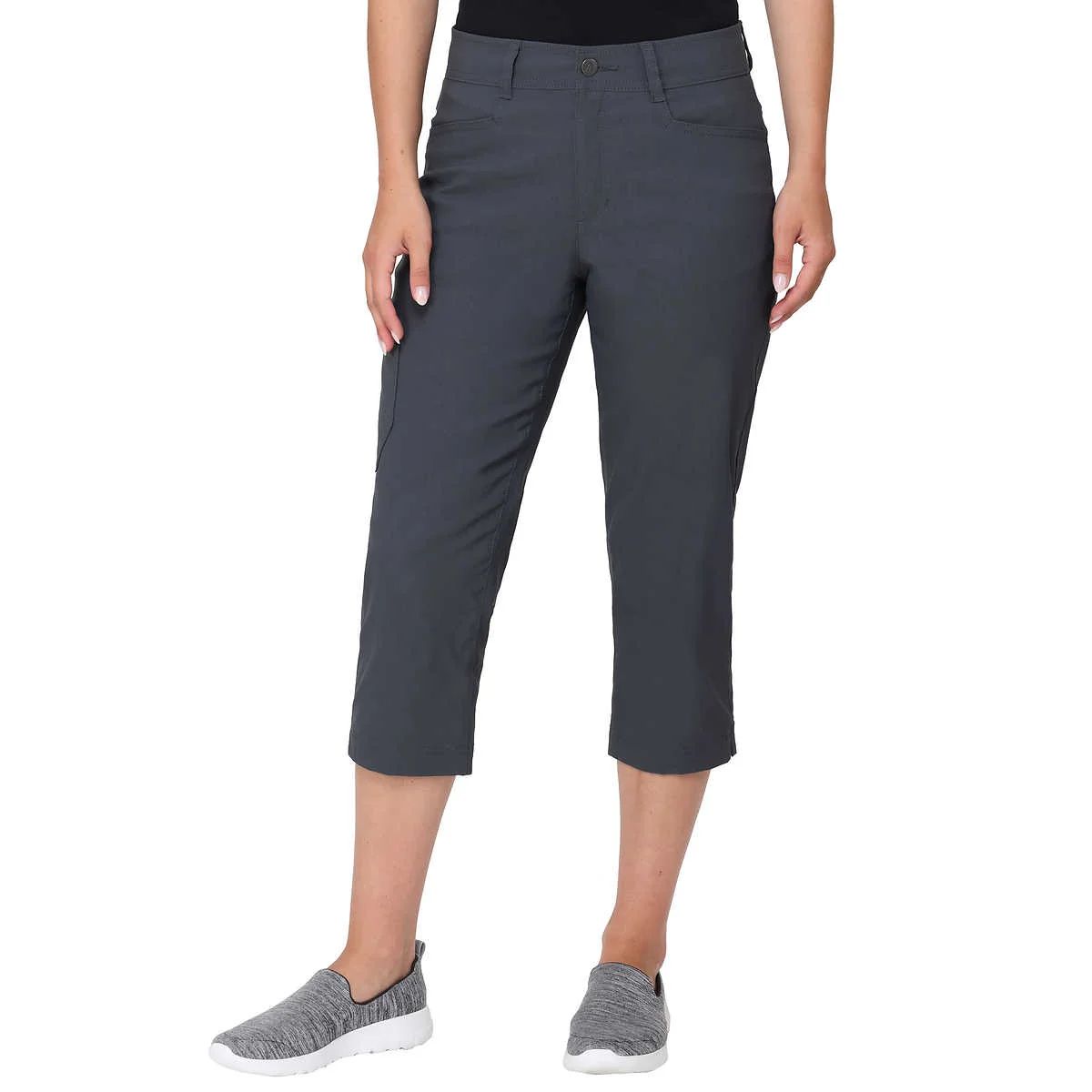 Sierra Designs Women's Performance Hiking Capri Pants Grey