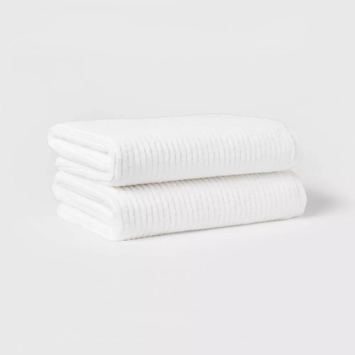 Threshold Large White Bath Towel